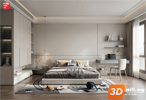 Children Room Scenes Skp FIles 